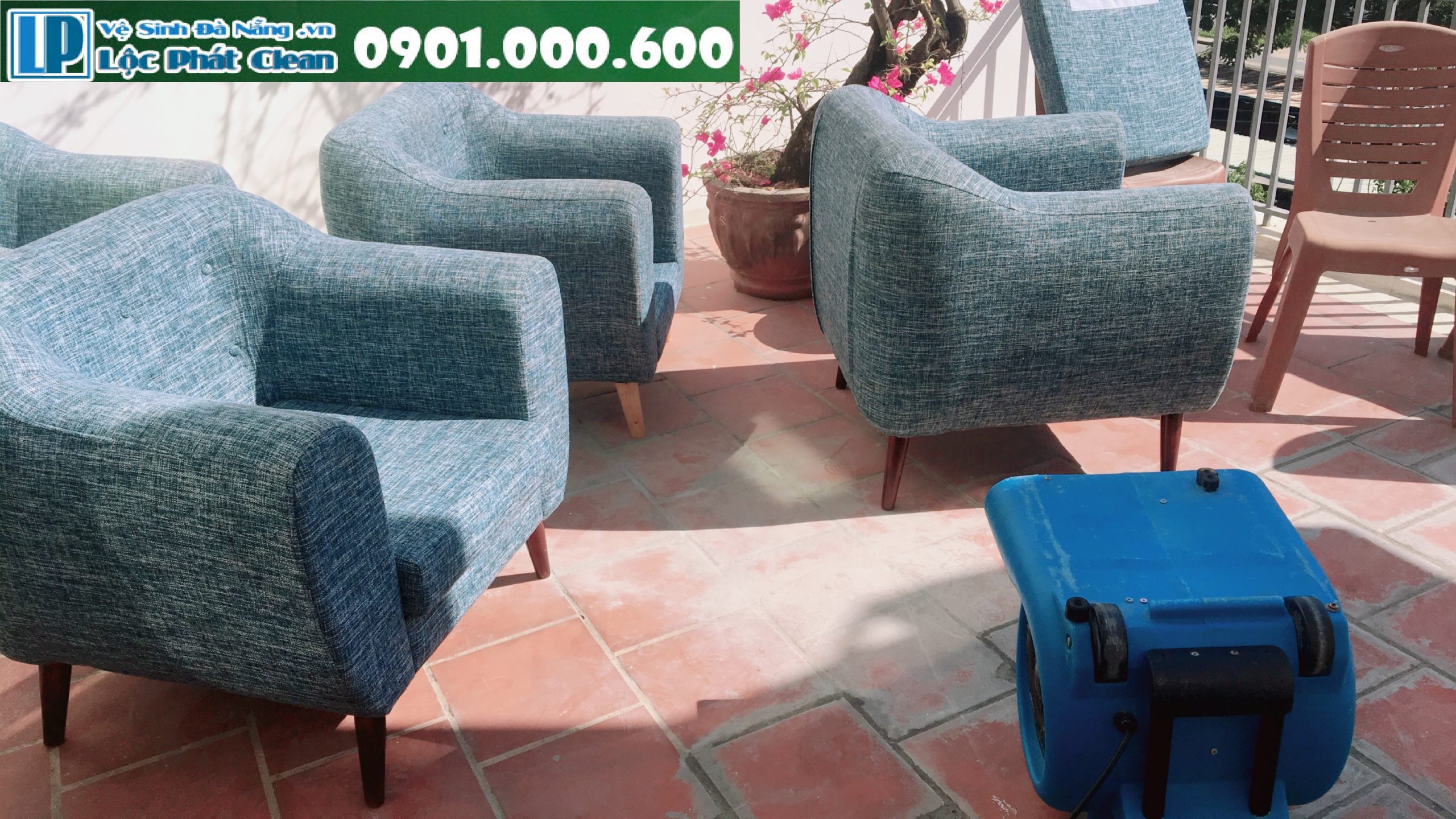 Dịch vụ giặt ghế sofa tại Đà Nẵng - Lộc Phát.