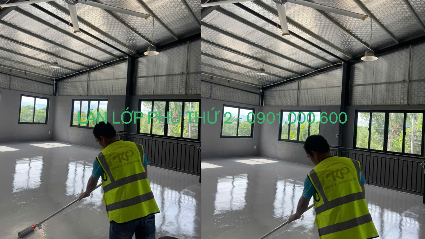 Thi công sơn epoxy tại Đà Nẵng - Thanh Khang Phát