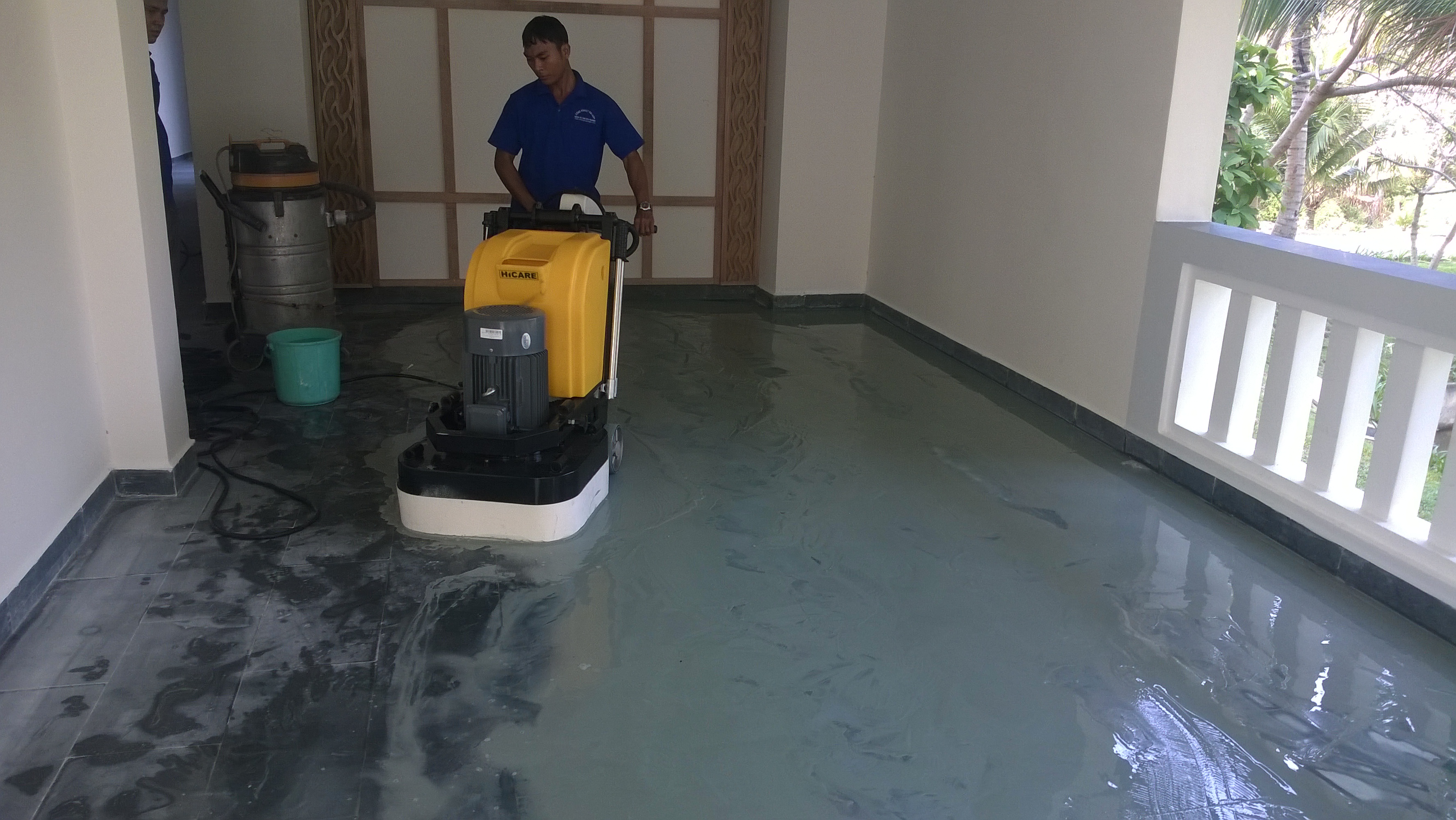 Đánh bóng sàn bê tông tại Đà Nẵng