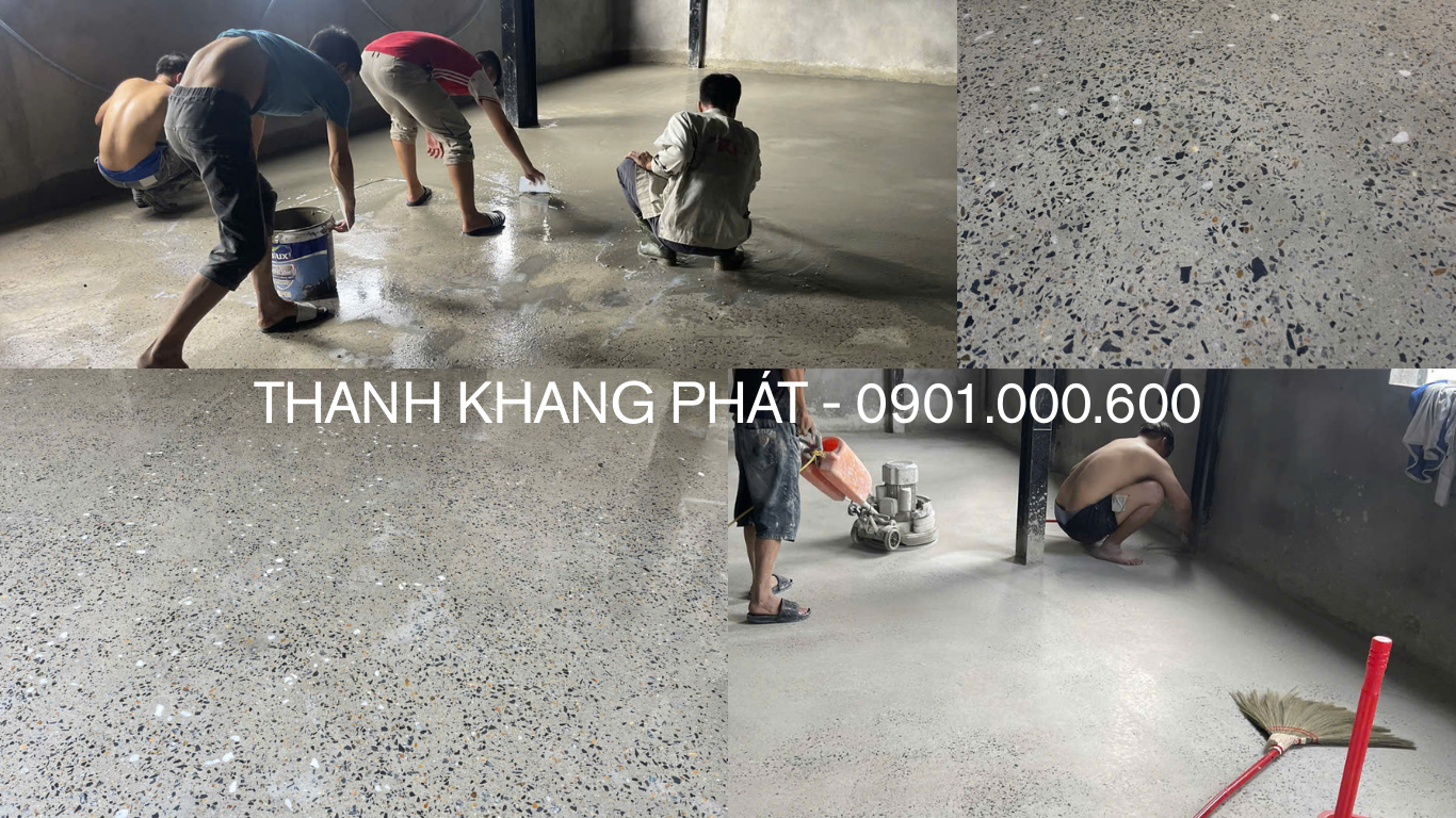 Xử lý bề mặt bê tông nhà xưởng - Thanh Khang Phát