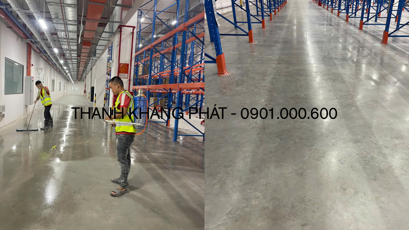 Mài Nền Bê Tông Nhà Xưởng của Thanh Khang Phát