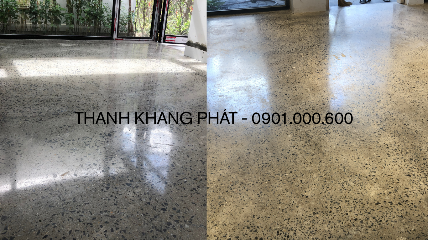 Nền bê tông sau mài bóng - 0901.000.600 Đà Nẵng