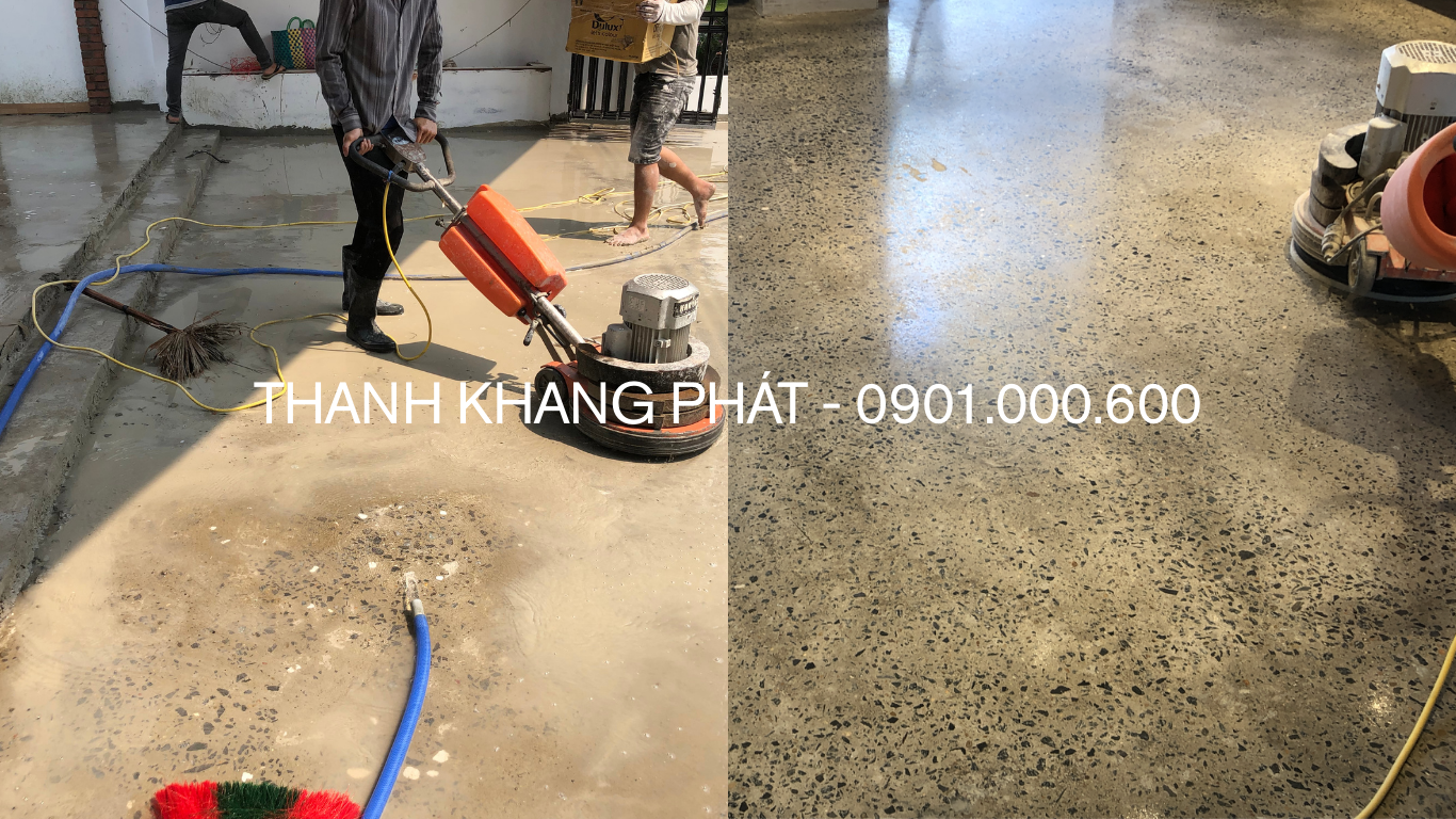 Nền bê tông lộ đá - 0901.000.600 Đà Nẵng