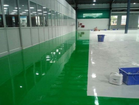 Hình ảnh Sơn Epoxy thực tế của Thanh Khang Phát.