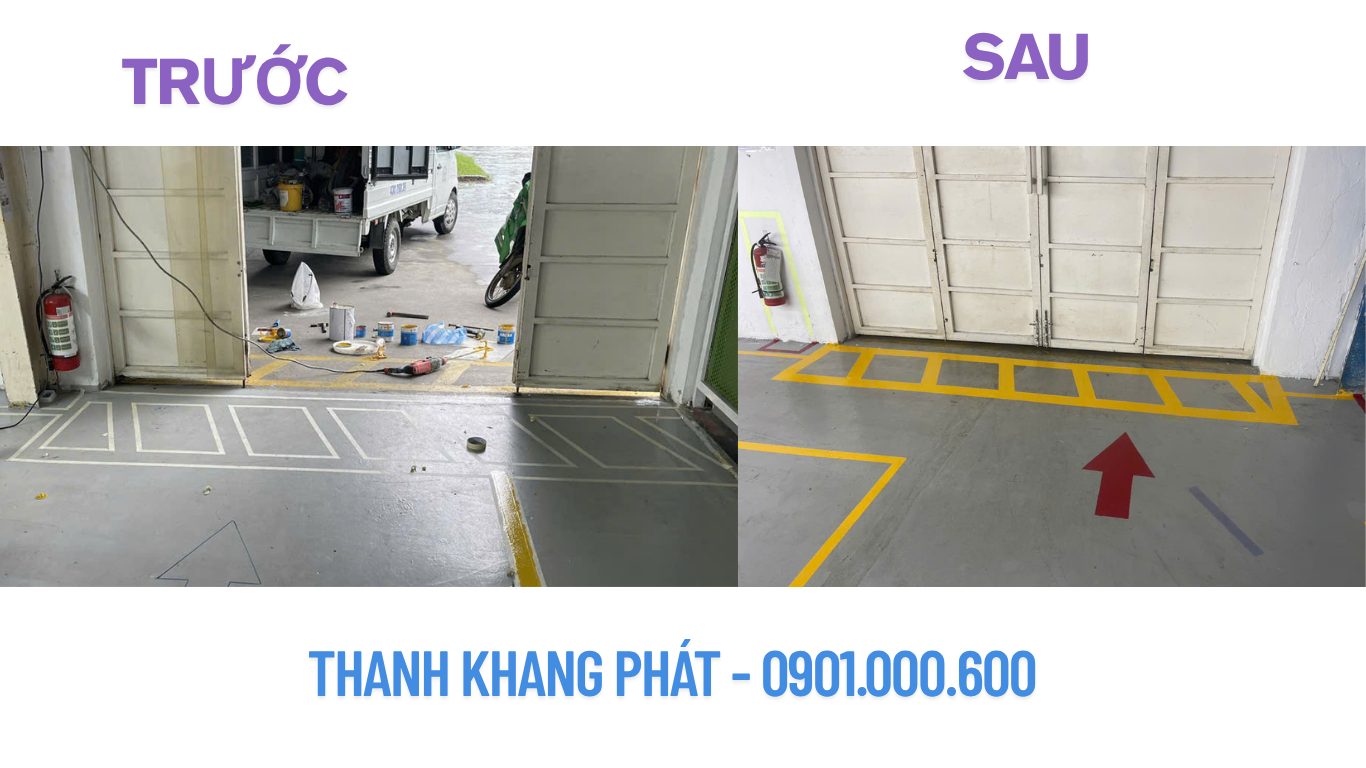 Dịch vụ sơn kẻ vạch tại Đà Nẵng